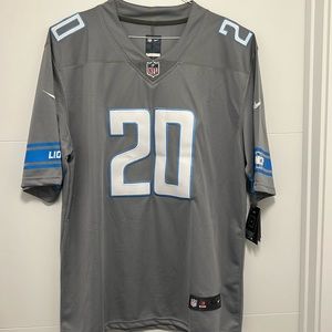 Detroit Lions Barry Sanders Jersey sz XL NWT never worn- Grey